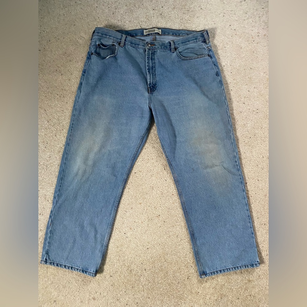 Route 66 Relaxed Men’s Blue Jeans 42 x 30 Denim Boot Cut